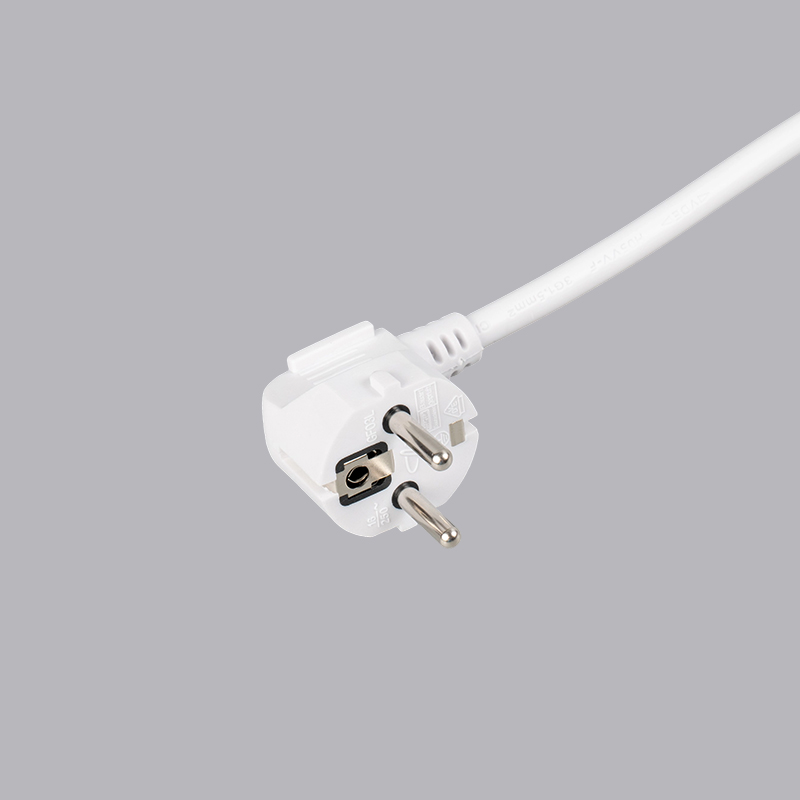 GF03L Tysk type retvinklet stik