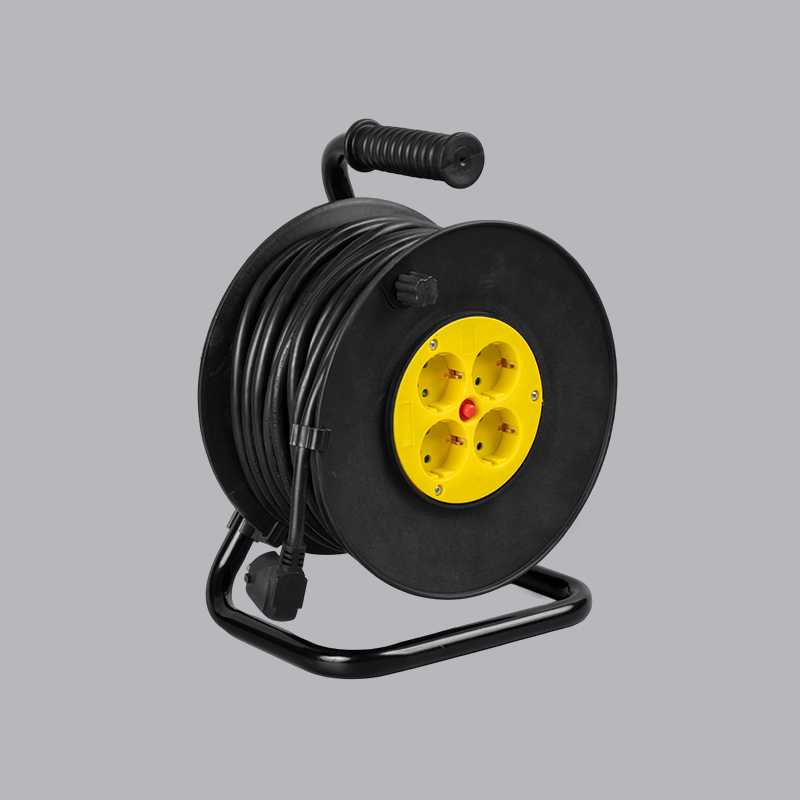 G4R-50 tysk type jernramme 50m kabelrulle